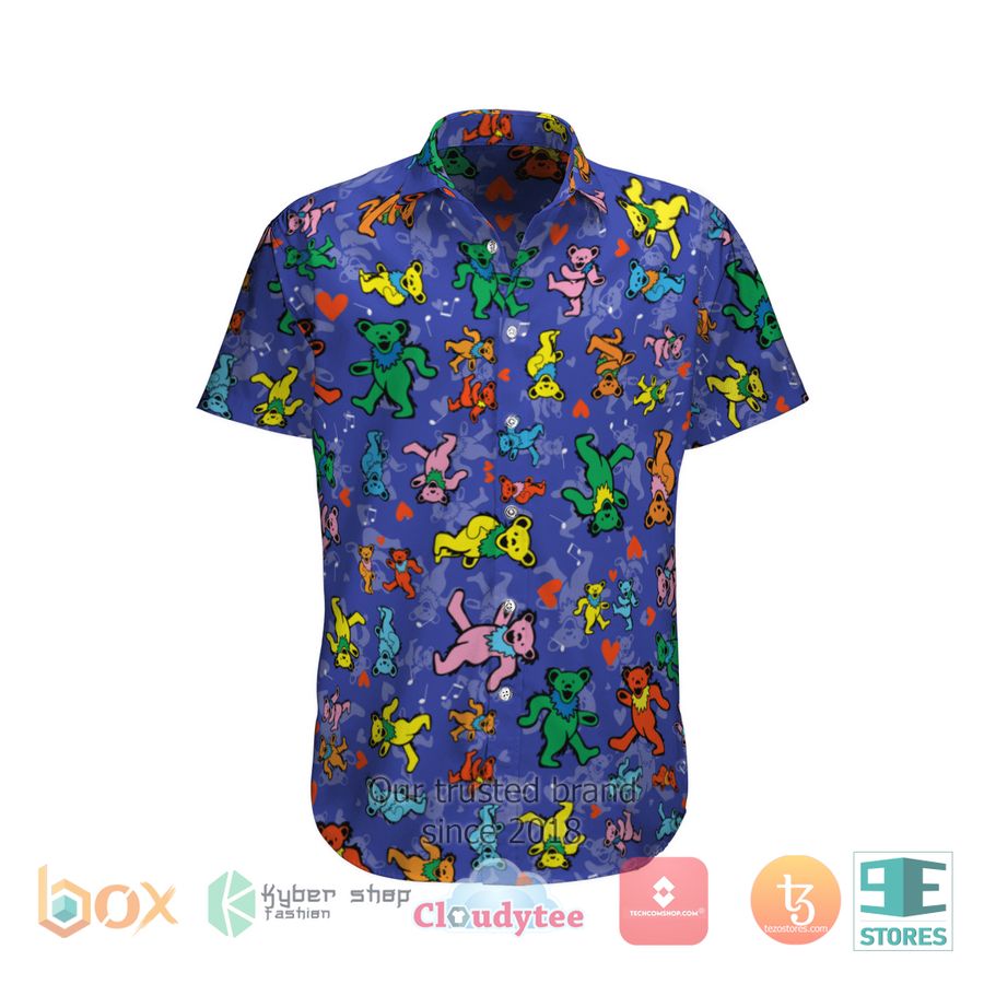 Dancing Bears Grateful Dead Hawaiian Shirt