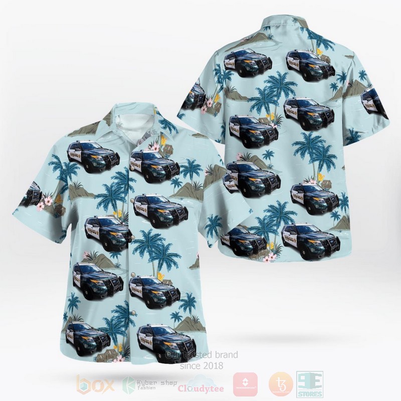 Dancing Bears White Hawaiian Shirt