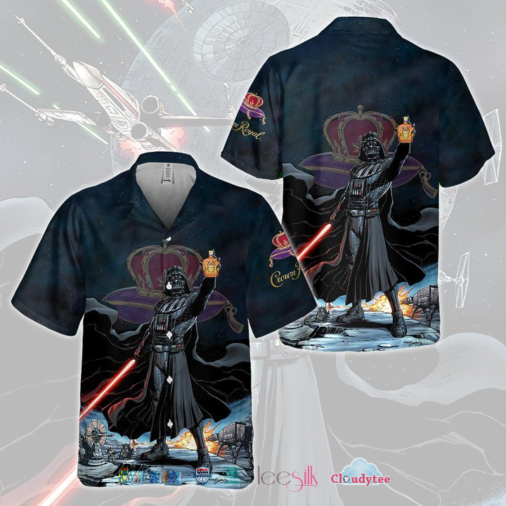 Darth Vader In Battle Of Endor Star Wars Hawaiian Aloha Shirts