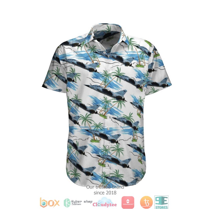 Dassault Mirage F1 French Air Force Hawaiian Shirt