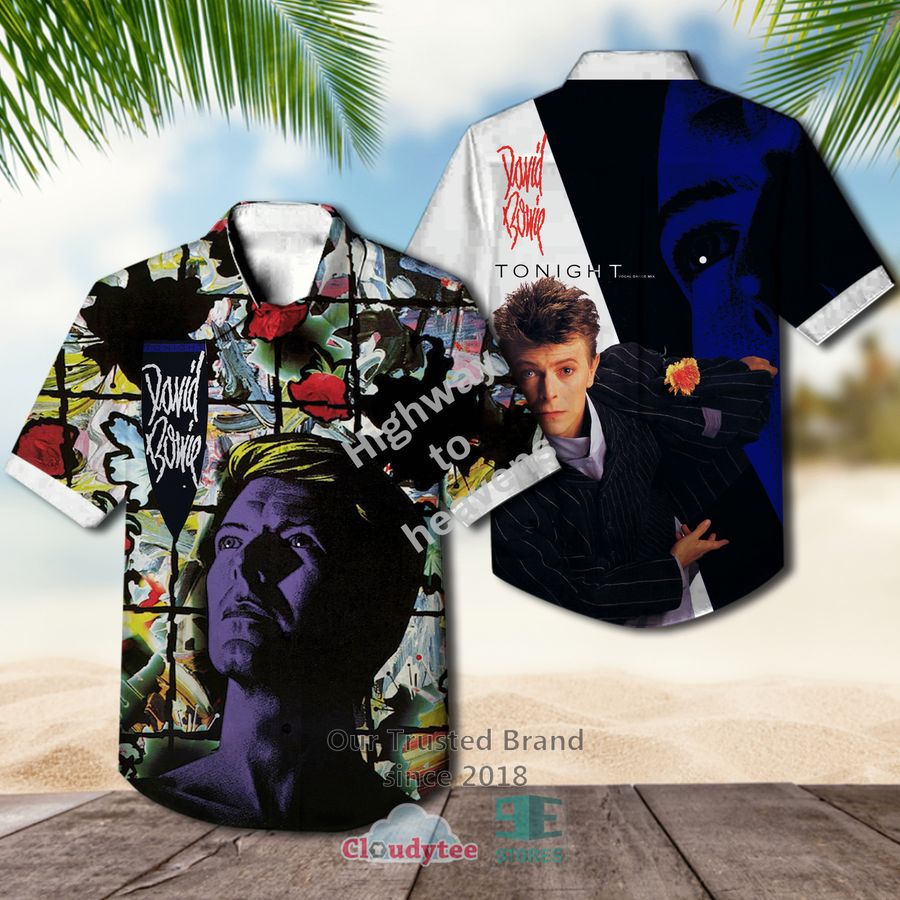 David Bowie The Next Day Album Hawaiian Shirt