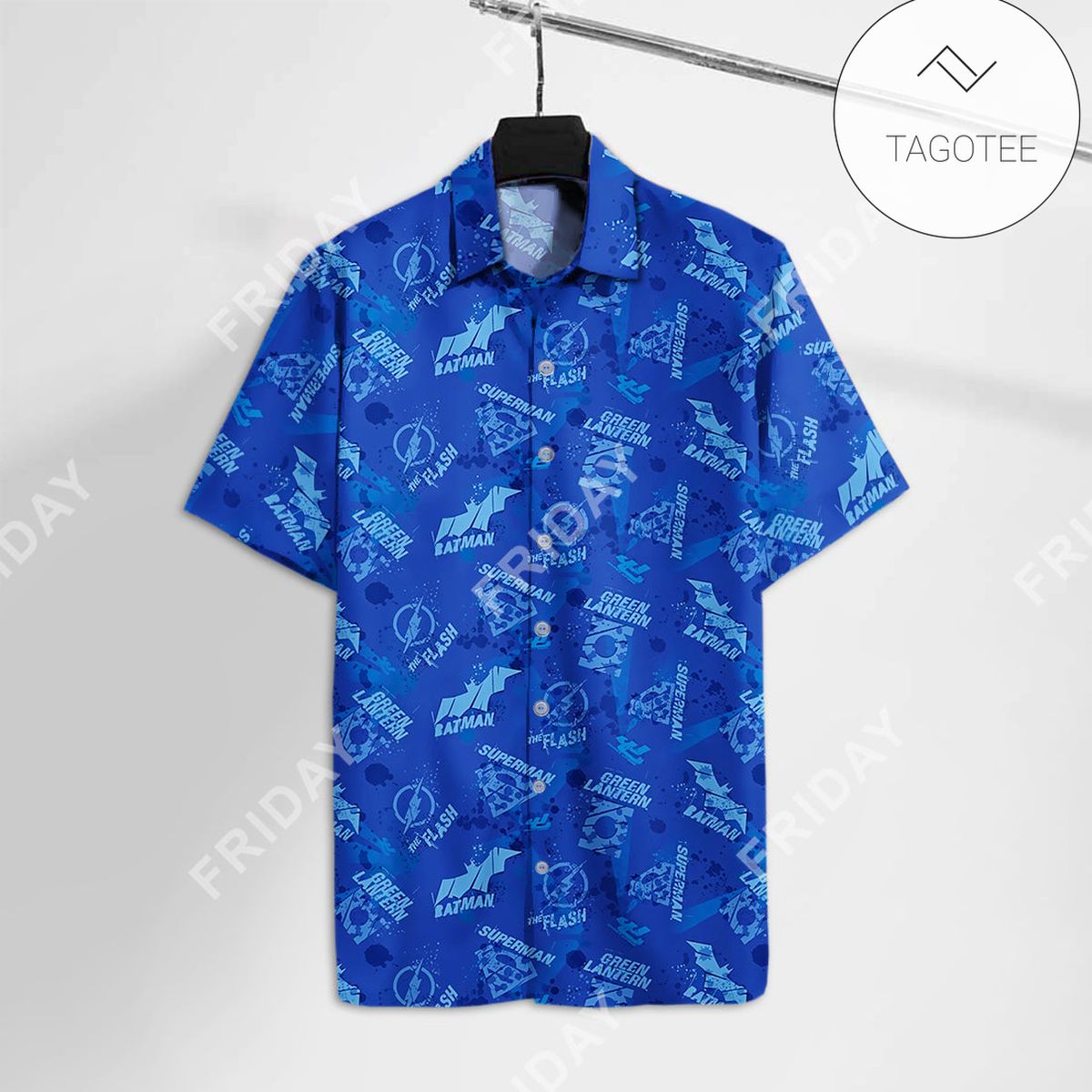 Dc Justice League Hawaiian Shirt Jl Icon Hawaii Tshirt