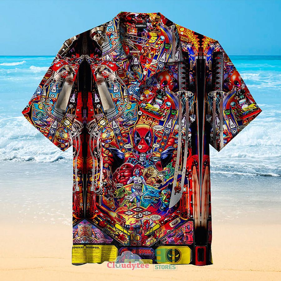 Deadpool Pinball Hawaiian Shirt