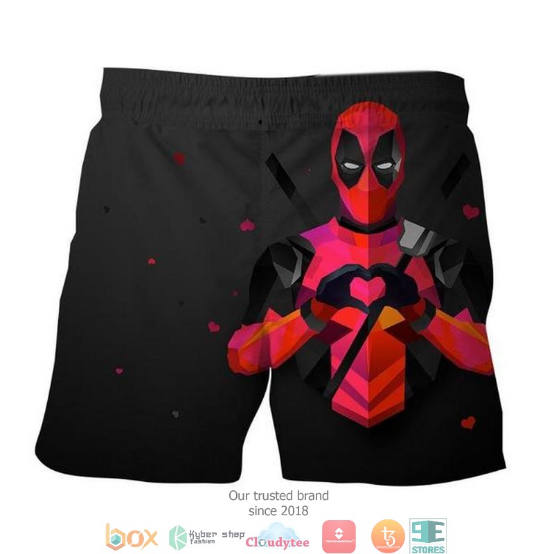 Deadpool violence Mist 3D Printed Shorts