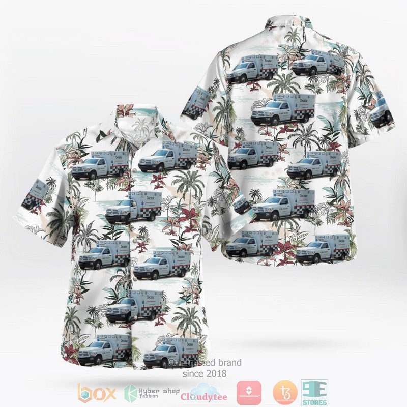 Decatur Police Department Decatur Michigan Hawaiian shirt