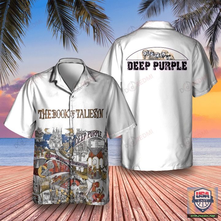 Deep Purple Stormbringer 1974 Album Hawaiian Shirt | Usalast