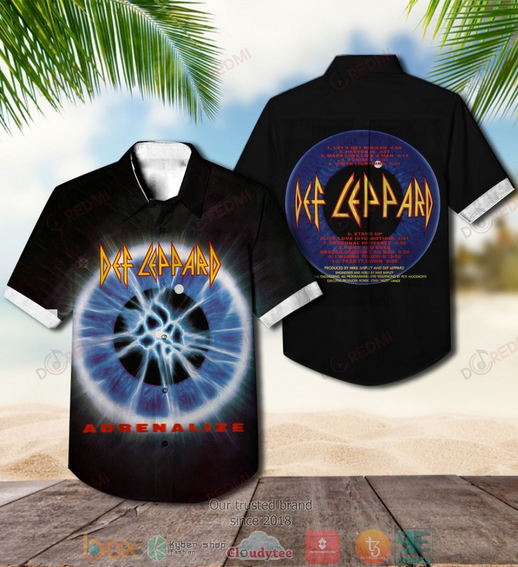 Def Leppard Def Leppard Hawaiian Shirt