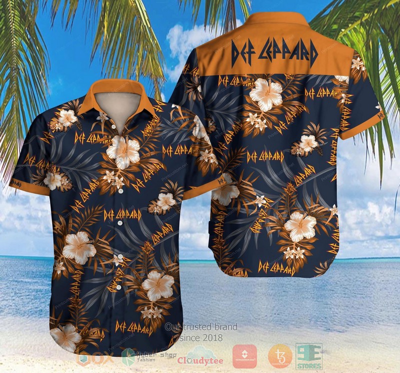 Def Leppard Adrenalize Hawaiian Shirt