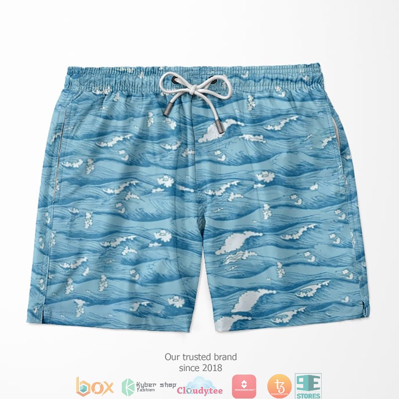 Demon Slayer Final Selection Summer Beach Inspired Demon Slayer Kimetsu No Yaiba Shorts