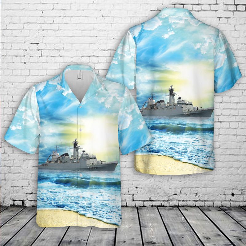 Denmark Royal Danish Navy HDMS Thetis F357 Hawaiian Shirt