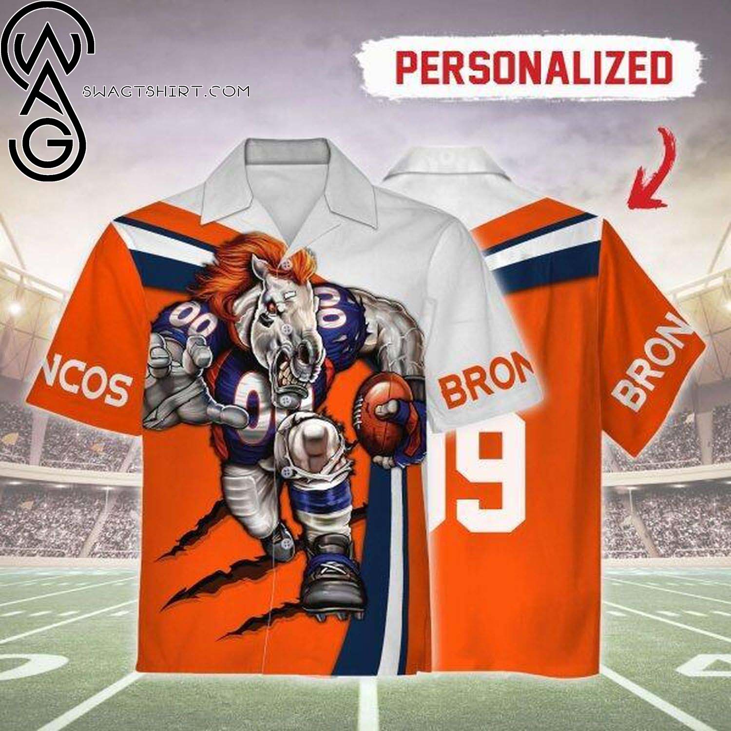 Denver Broncos Football Lover Summer Hawaiian Shirt