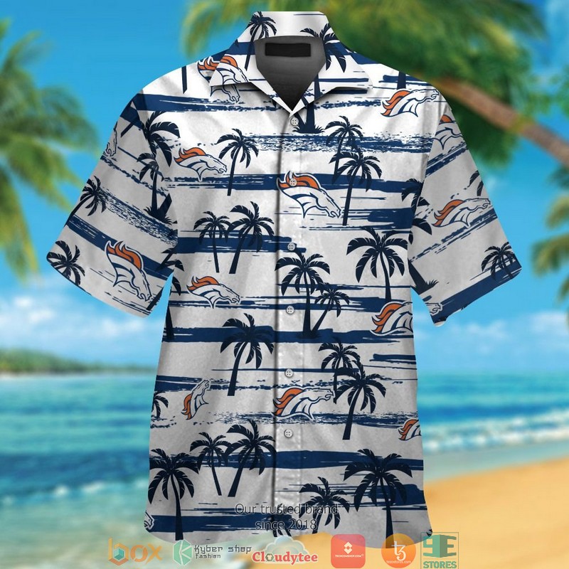 Denver Broncos NFL Island Hawaiian Shirt