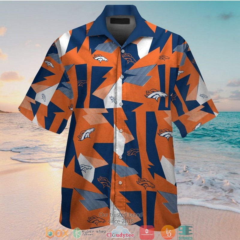 Denver Broncos Minnie Mouse Hawaiian Shirt, short