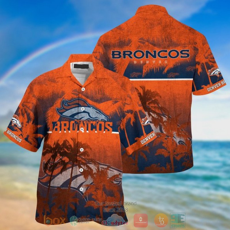 Denver Broncos NFL Island Hawaiian Shirt