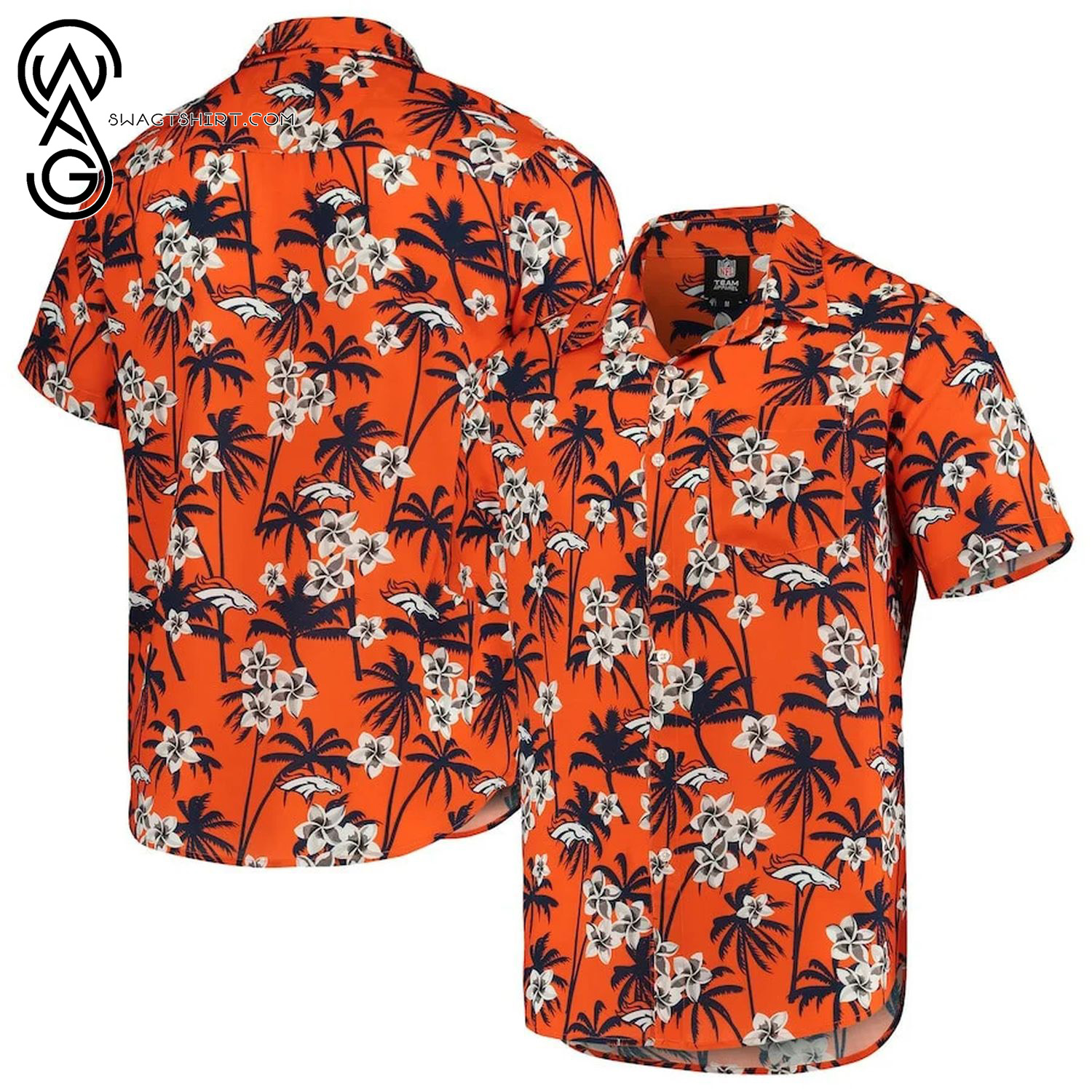 Denver Broncos Sports Fan All Over Print Hawaiian Shirt