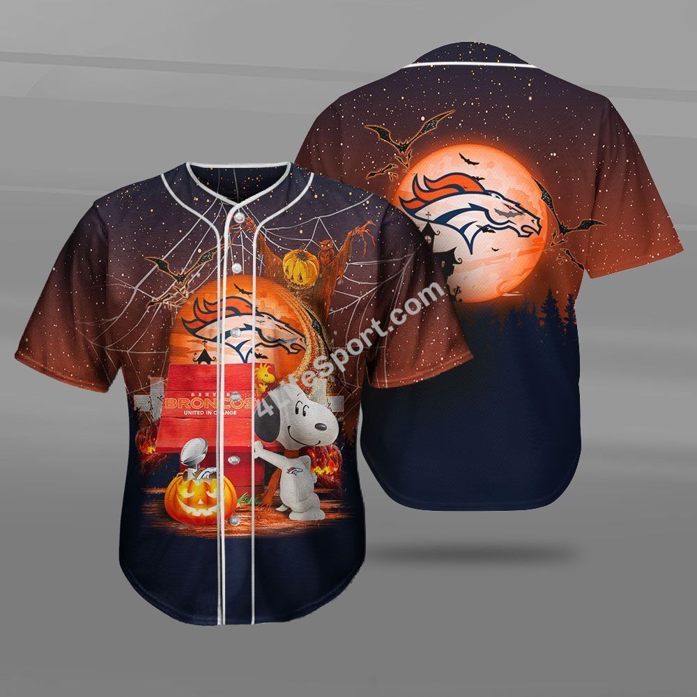 Detroit Lions Jack Skellington Baseball Jersey