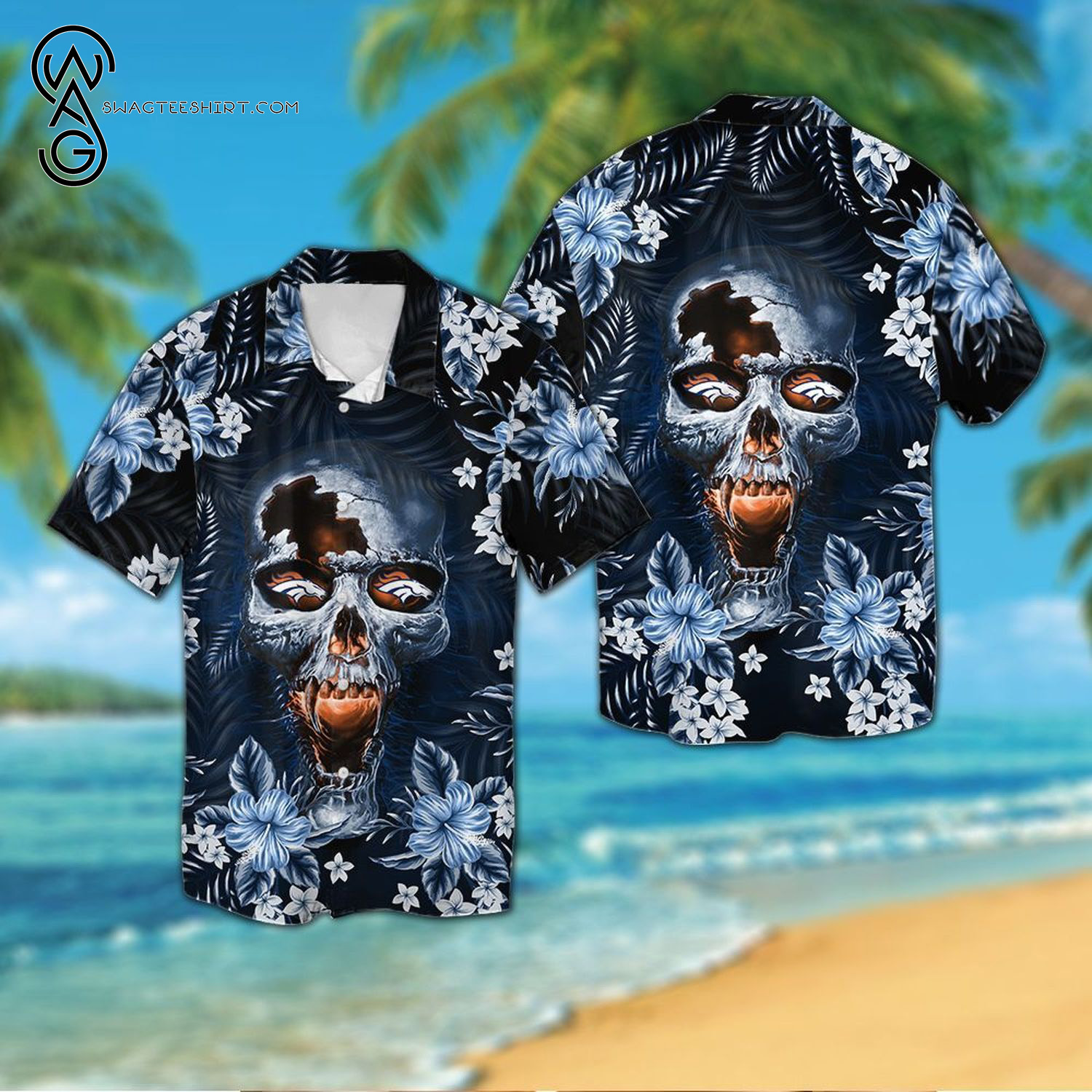 Denver Nuggets NBA Team Summer Hawaiian Shirt