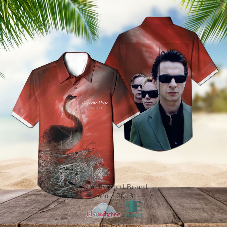 Depeche Mode Band Delta Machine Album Hawaiian Shirt