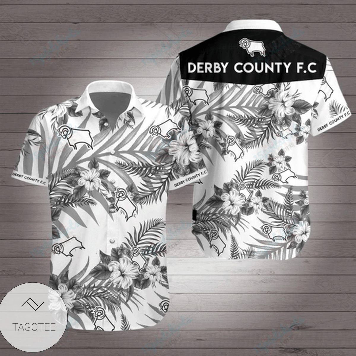 Derby County Football Club Hawaiian Shirt