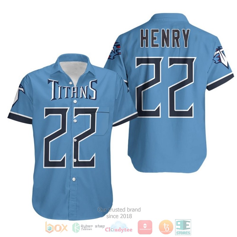 Derrick Henry 22 Tennessee Titans 2019 Hawaiian Shirt