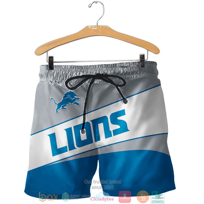 Detroit Lions Hawaiian Shorts