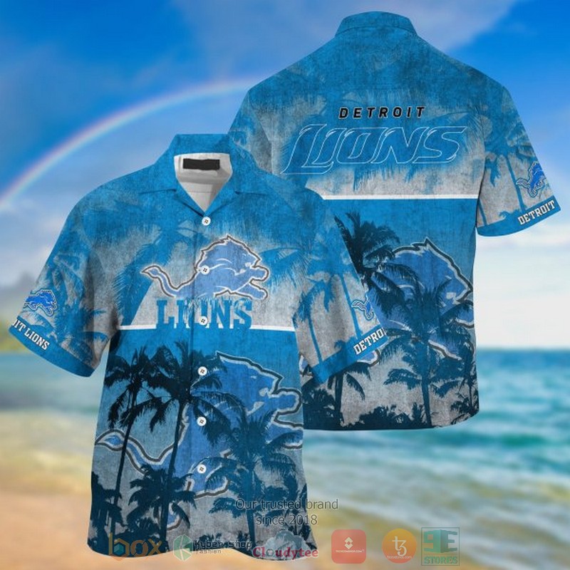 Detroit Lions NFL Island Hawaiian Shirt