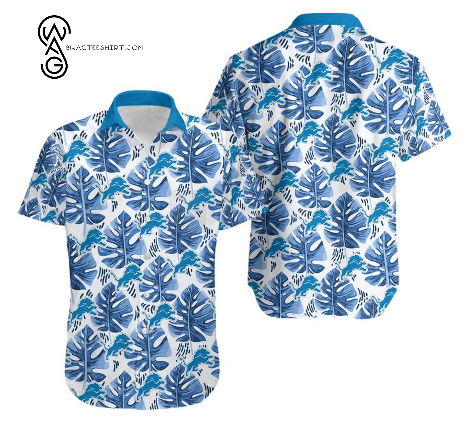 Detroit Tigers Baseball Team Summer Vacation Hawaiian Shirt