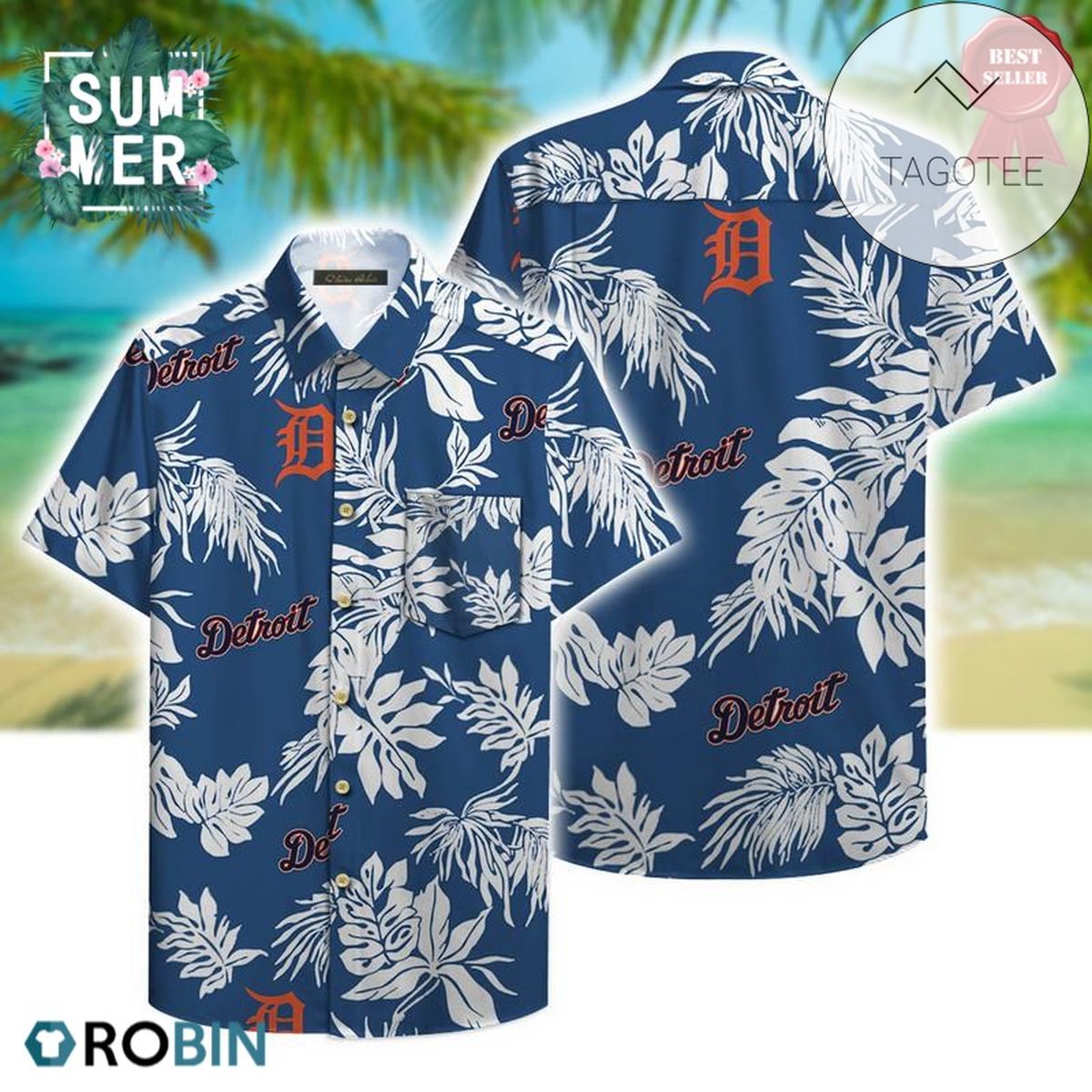 Detroit Proud Proud Hawaiian Shirt