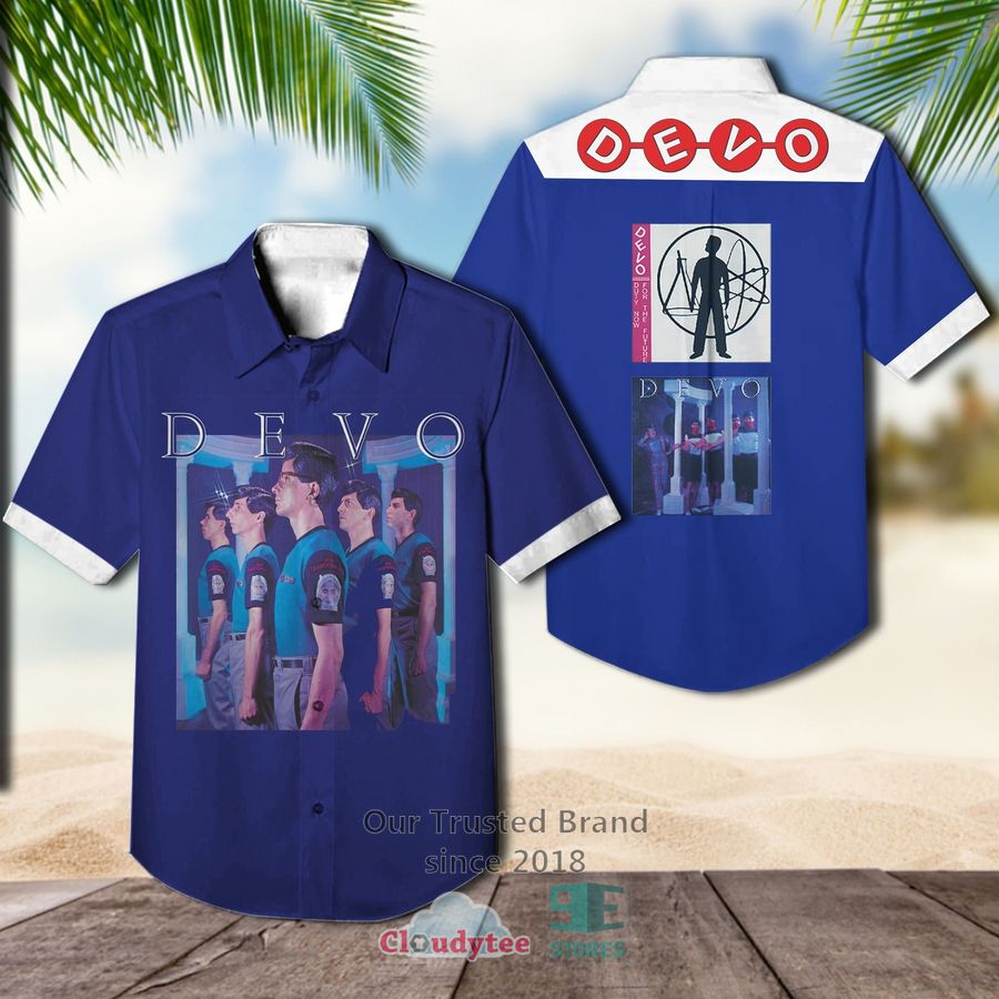 Devo Greatest hits Hawaiian Casual Shirt