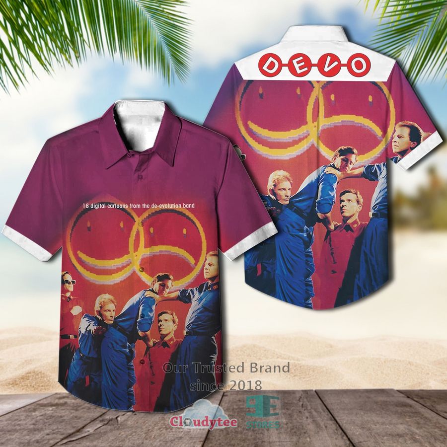 Devo New Traditionalists Hawaiian Casual Shirt