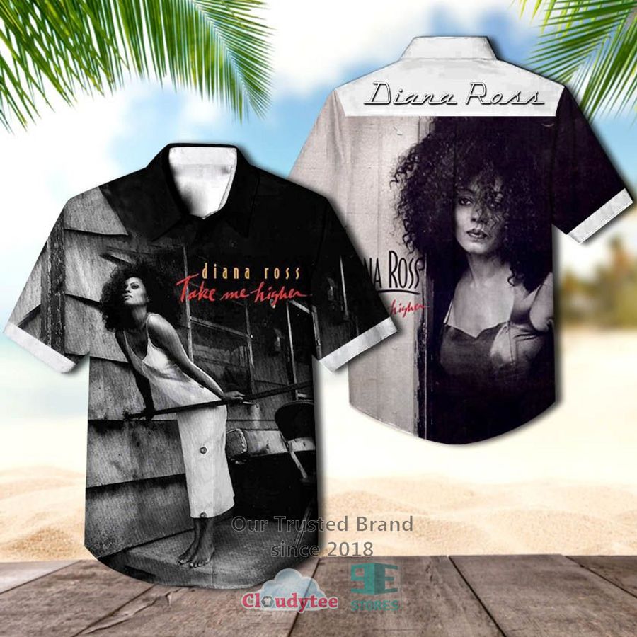 Diana Ross Ross Album Hawaiian Shirt