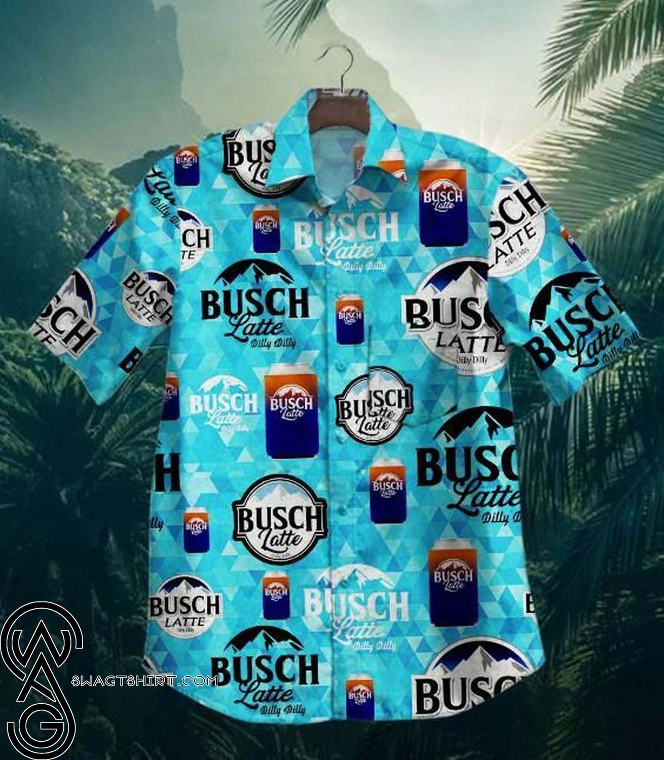 Dilly Dilly Busch Latte All Over Print Hawaiian Shirt Summer Shirt