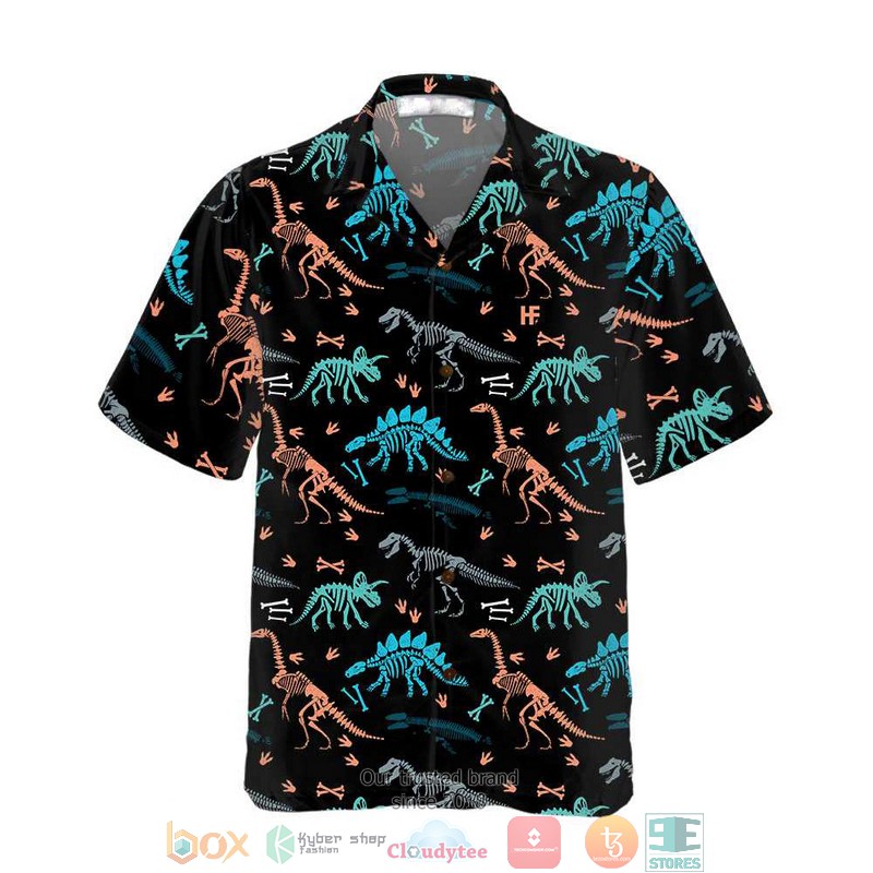 Dinosaur Colorfull Hawaiian Shirt