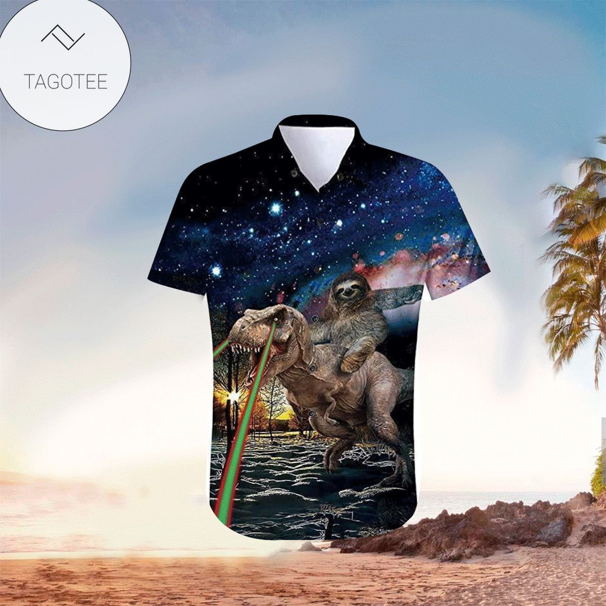 Dinosaurs Hawaiian Shirt For Men Dinosaurs Lover Gifts