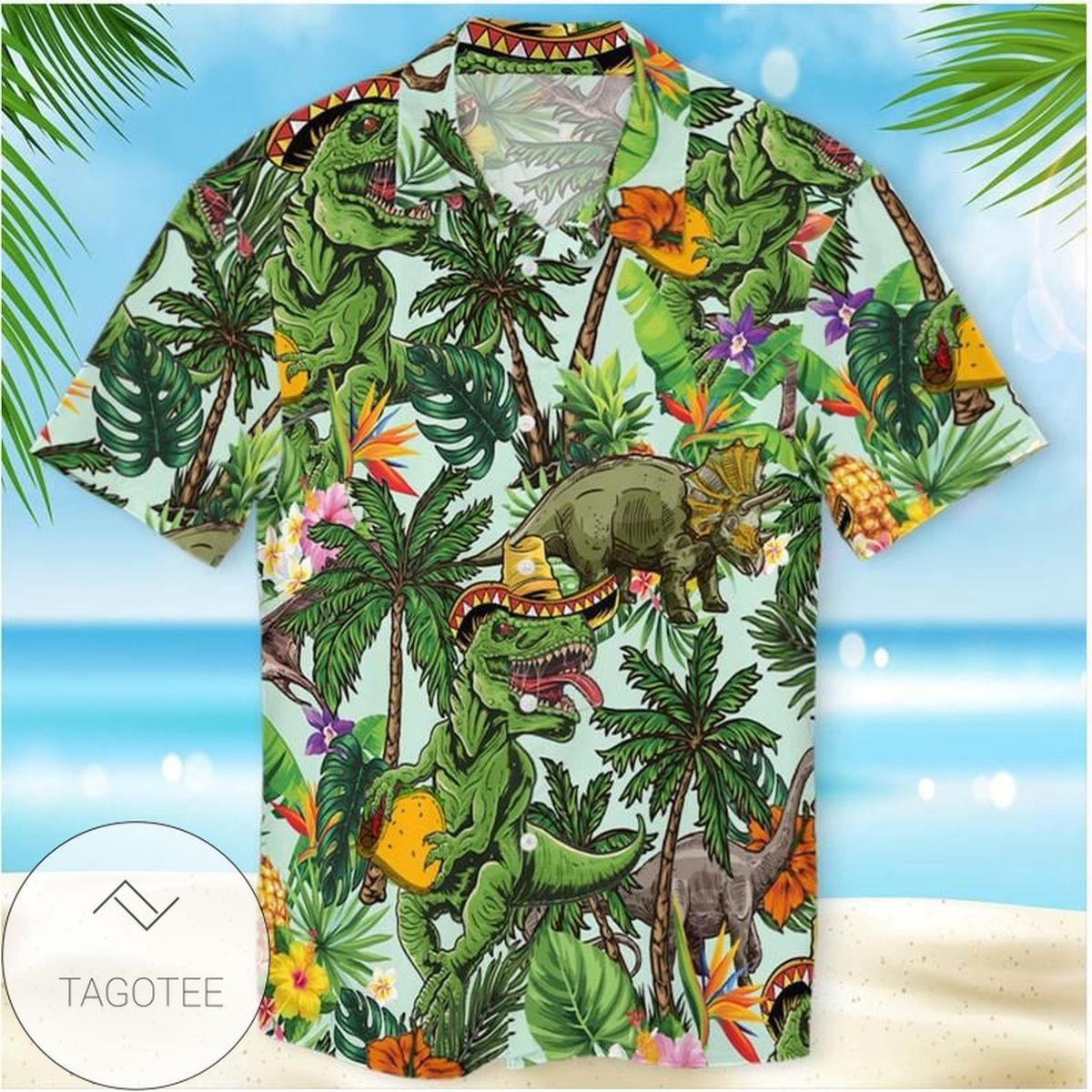 Dinosaurs Shirt Dinosaurs Hawaiian Shirt For Dinosaurs Lovers