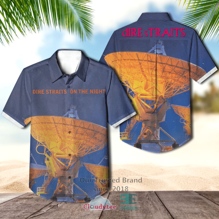 Dire Straits Brothers in Arms 2 Hawaiian Casual Shirt