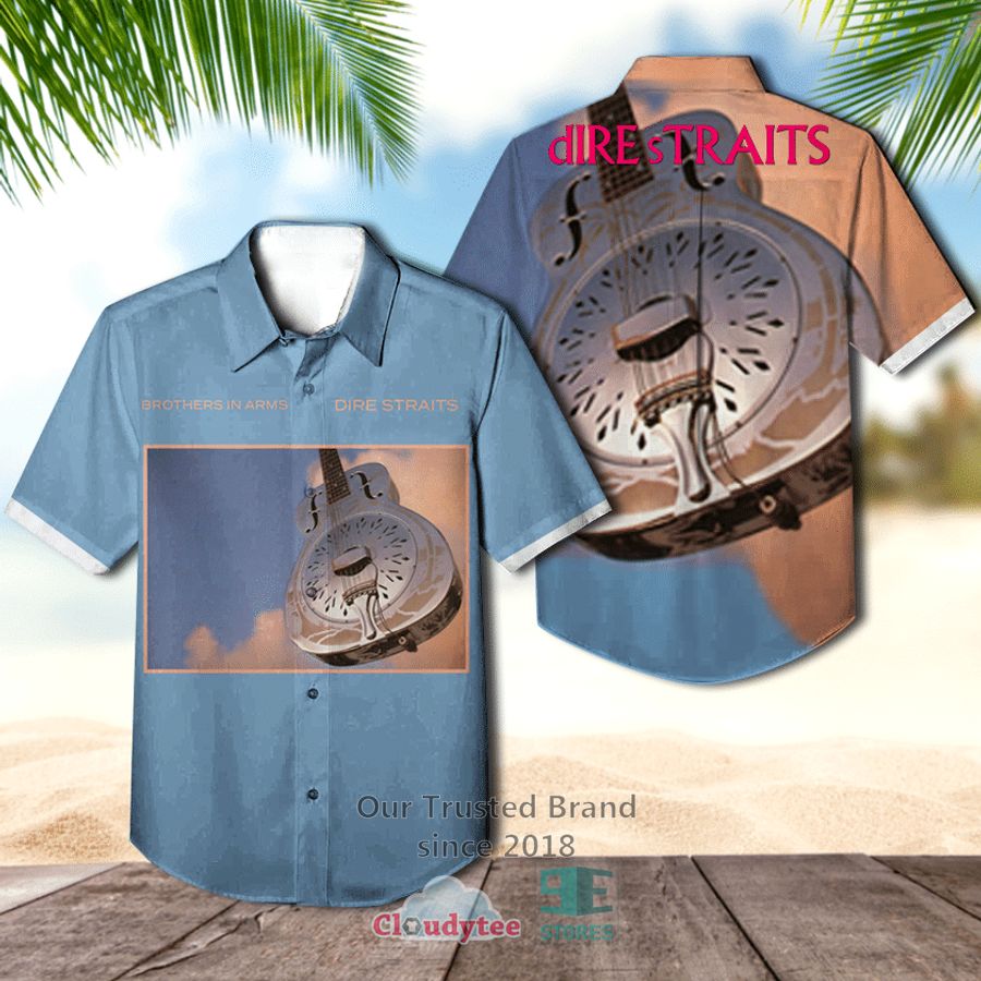 Dire Straits Brothers In Arms Casual Hawaiian Shirt