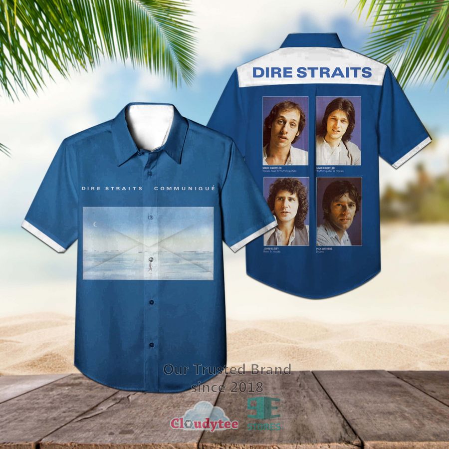 Dire Straits ExtendedancEPlay Hawaiian Casual Shirt