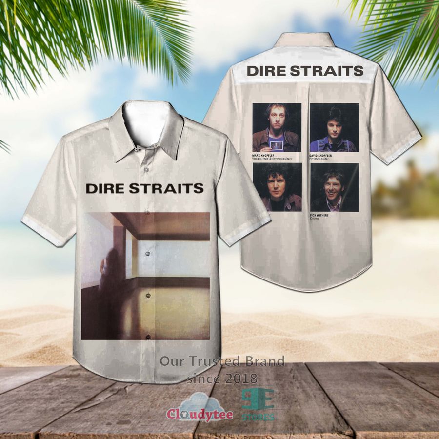 Dire Straits Communique Album Casual Hawaiian Shirt