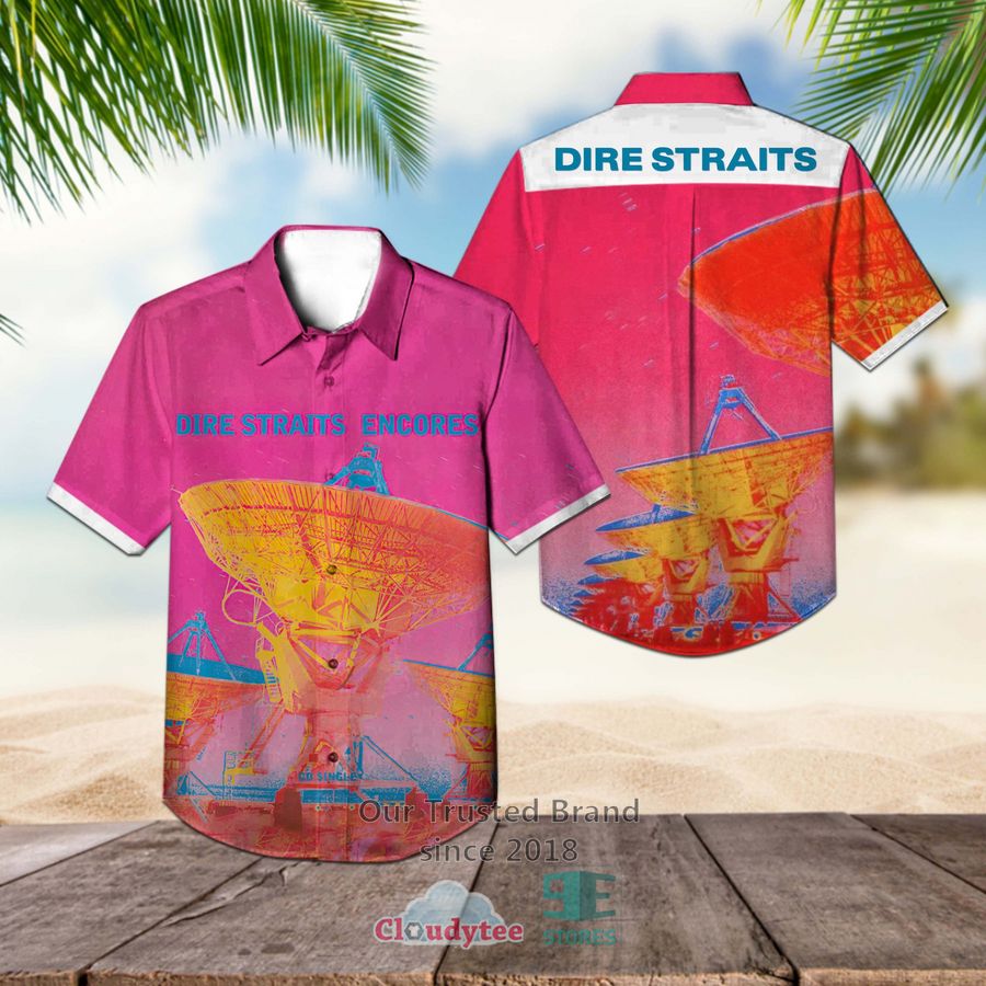 Dire Straits Love Over Gold Casual Hawaiian Shirt