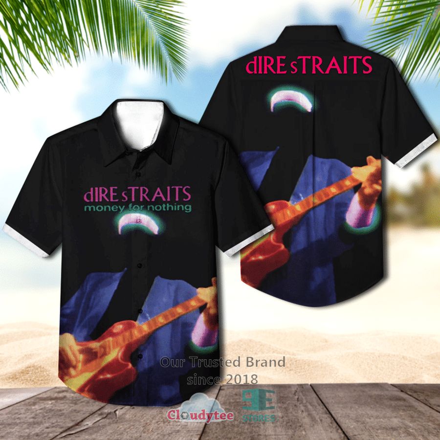 Dire Straits Making Movies Album Casual Hawaiian Shirt