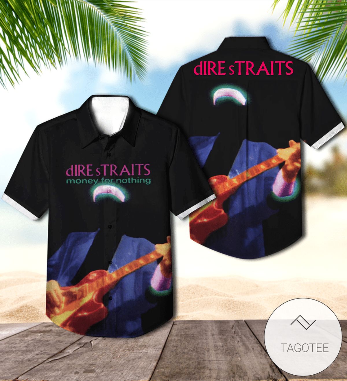 Dire Straits Hawaii 3d Shirt