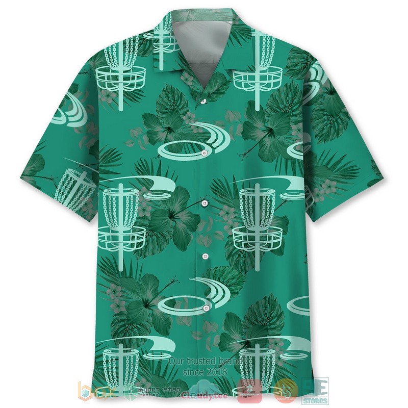 Disc Golf Color Hawaiian Shirt