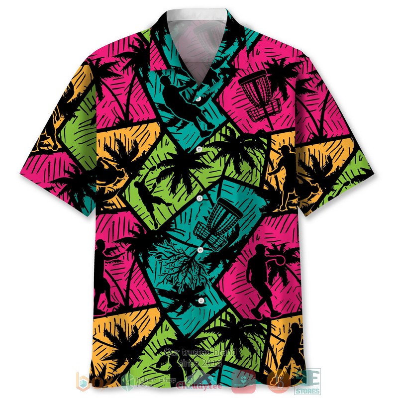 Disc Golf Nature Beach Hawaiian Shirt