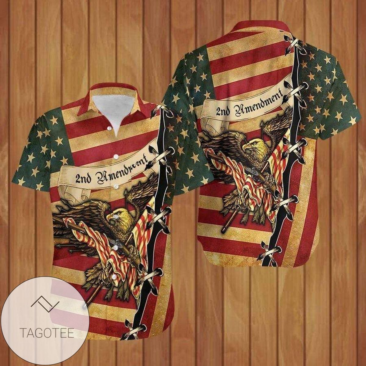 Discover Cool 2022 Authentic Hawaiian Shirts Eagle Fly Above The Negativity