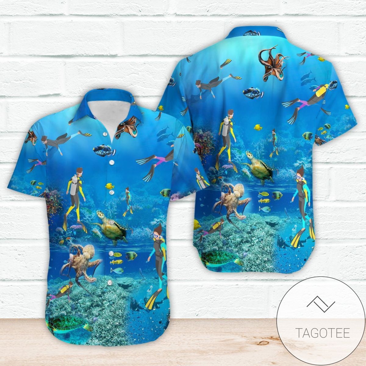 Discover Cool Sea Turtles In The Ocean Hawaiian Aloha Shirt V