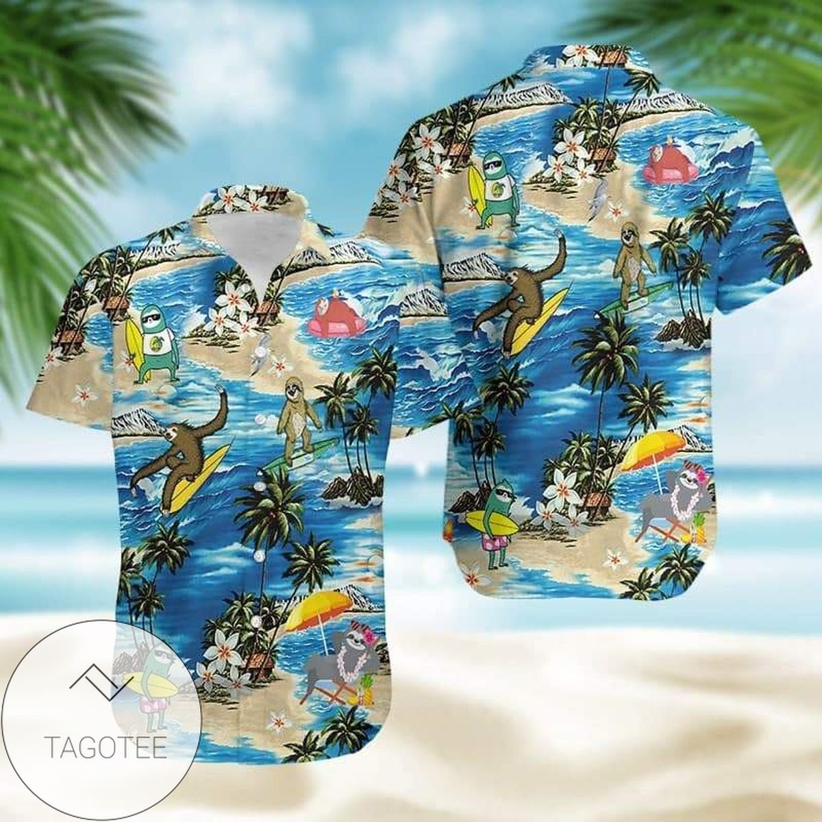 Discover Cool Skull Tropical 2022 Authentic Hawaiian Shirt