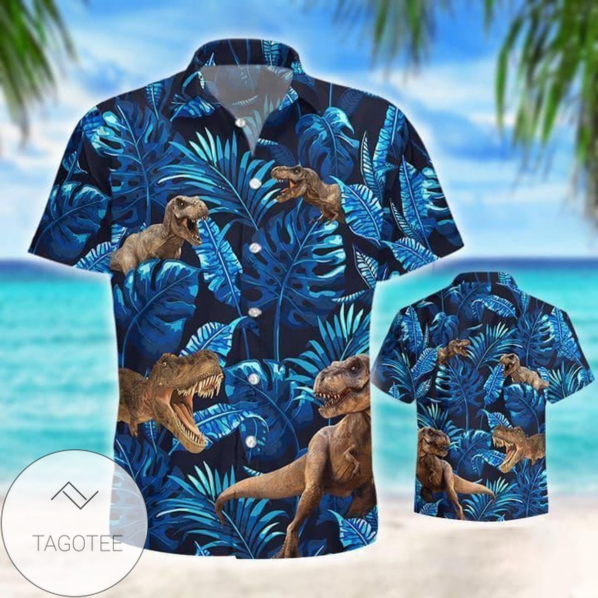 Discover Cool Sunny Bigfoot Summer Vibe Tropical 2022 Authentic Hawaiian Shirts Dh