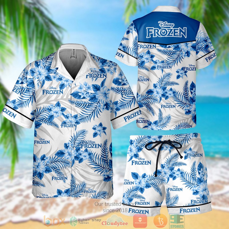 Disc Golf White Hawaiian Shirt