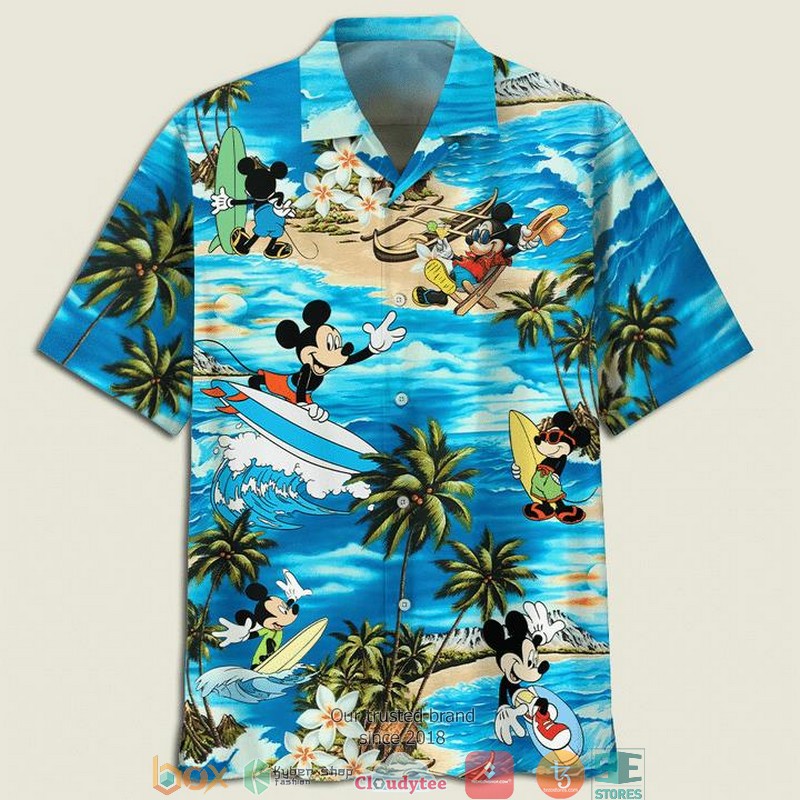 Disney Mickey Mouse Hawaiian Shirt